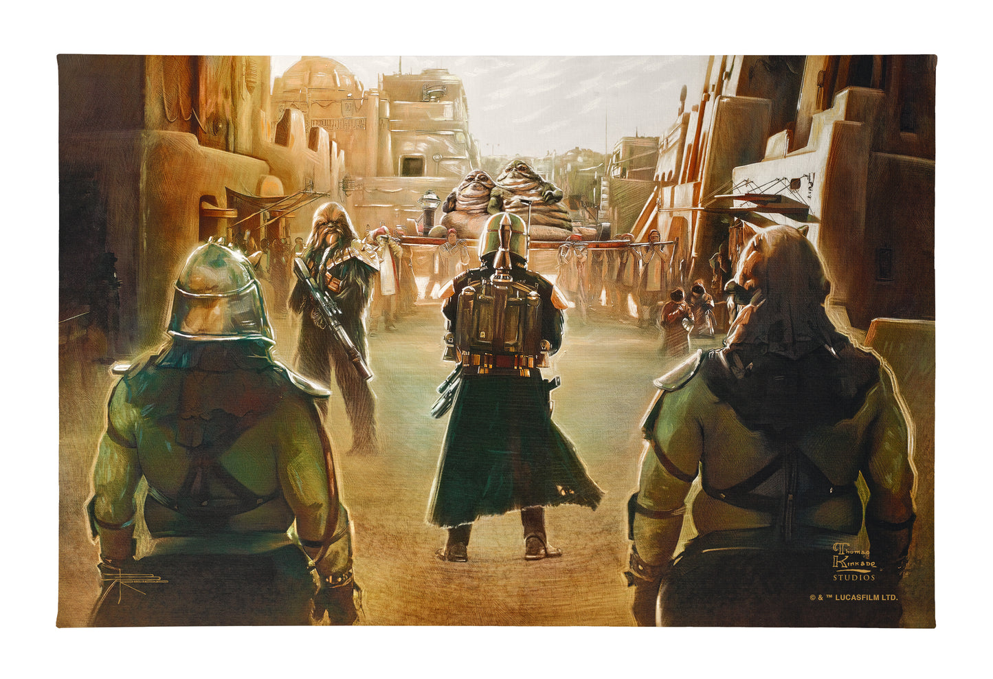 The Book of Boba Fett™ - A New Challenge - 16" x 24" Premier Wraps
