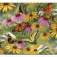 Butterfly Pattern - 2' x 4' Floor Mat
