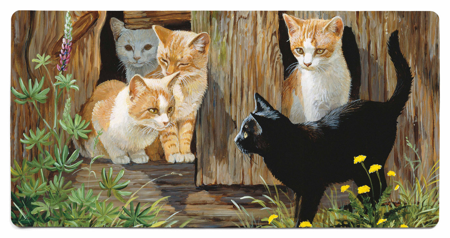 Hole in the Wall Gang - Kittens - 2' x 3' Floor Mat