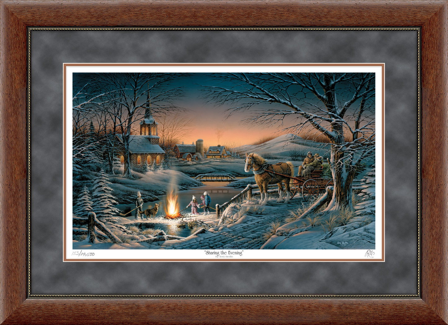 Sharing the Evening - Limited Edition Paper