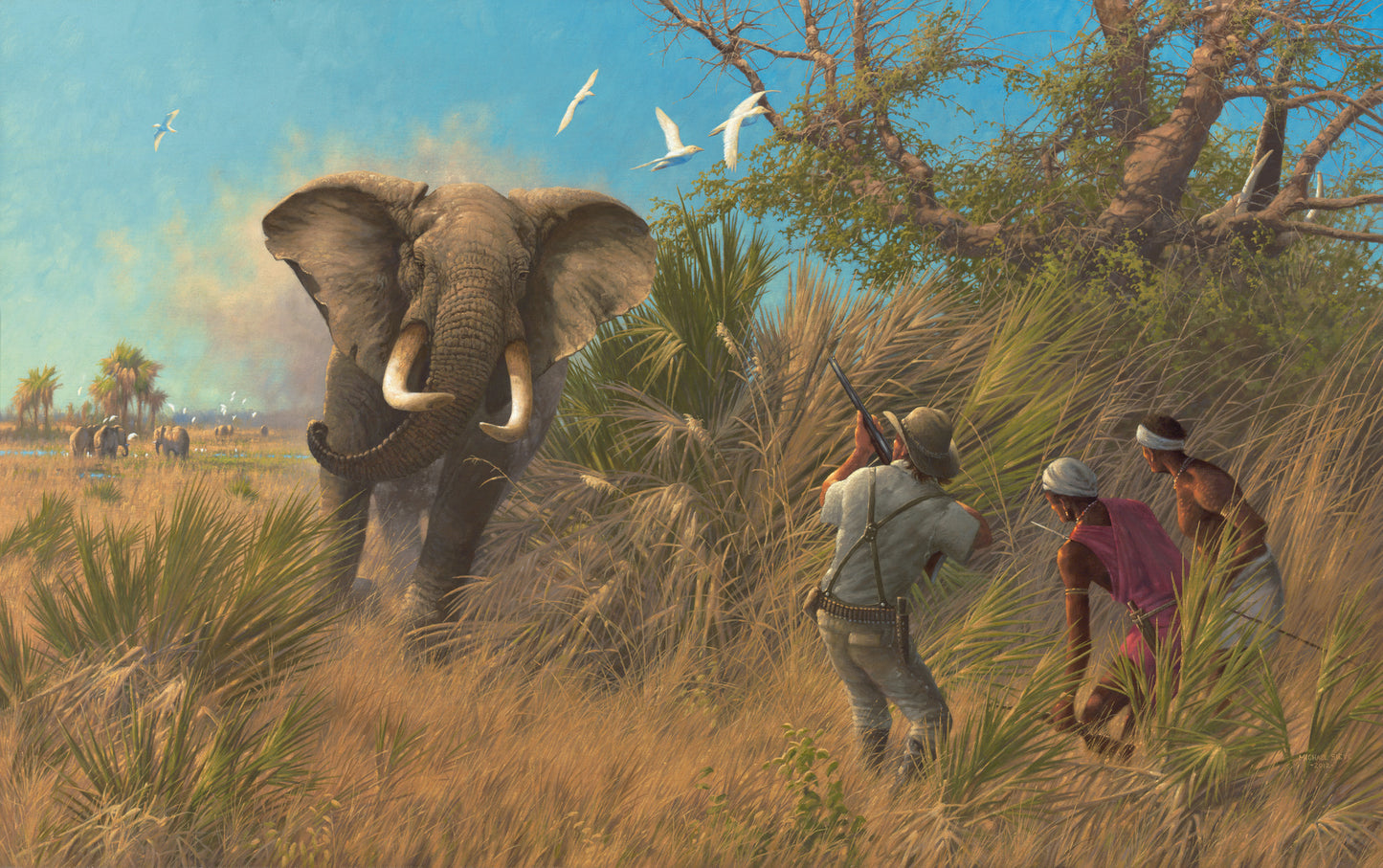 The Ivory Hunter Returns - Limited Edition Paper