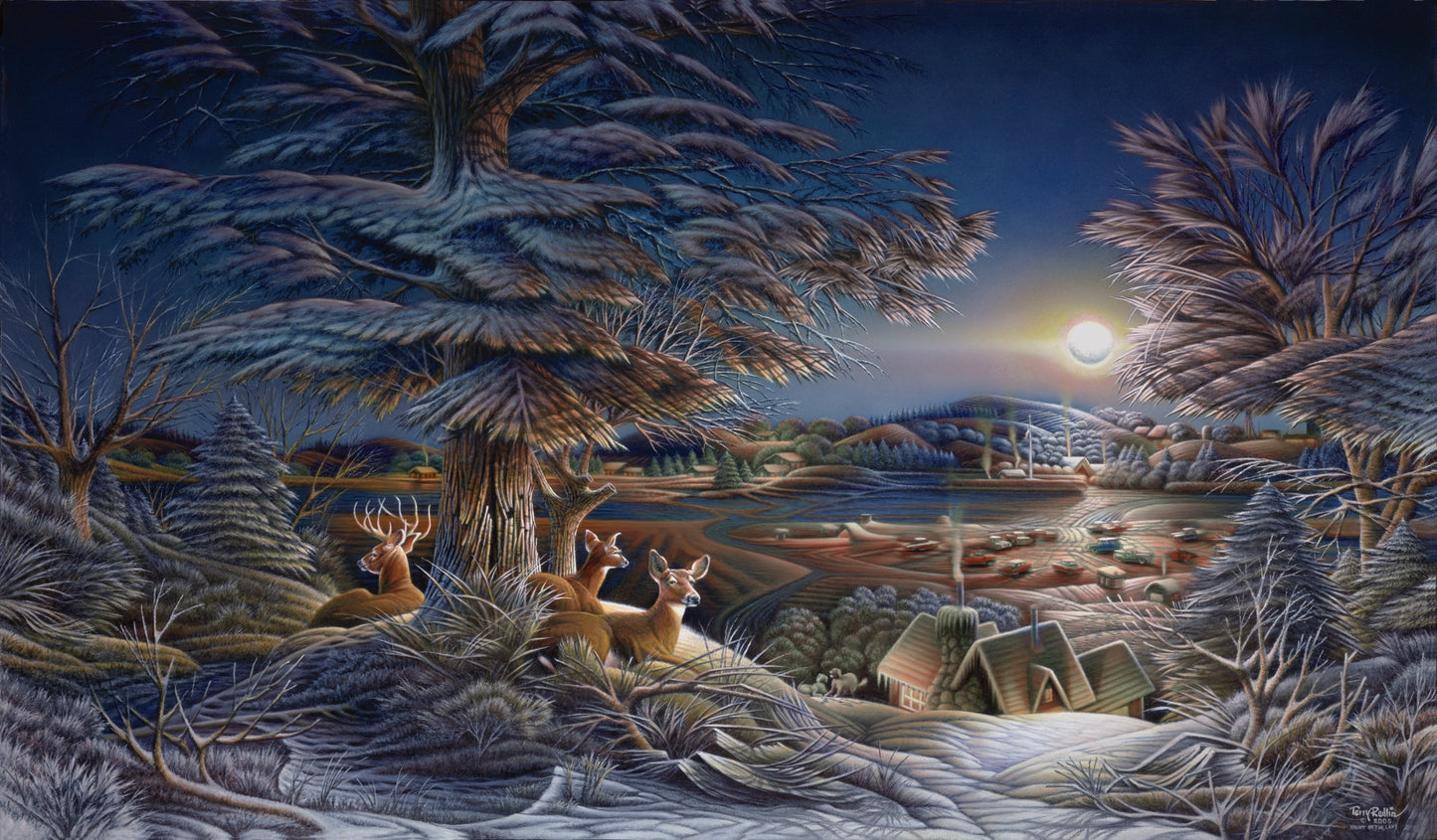 Evening on the Ice - Limited Edition Paper
