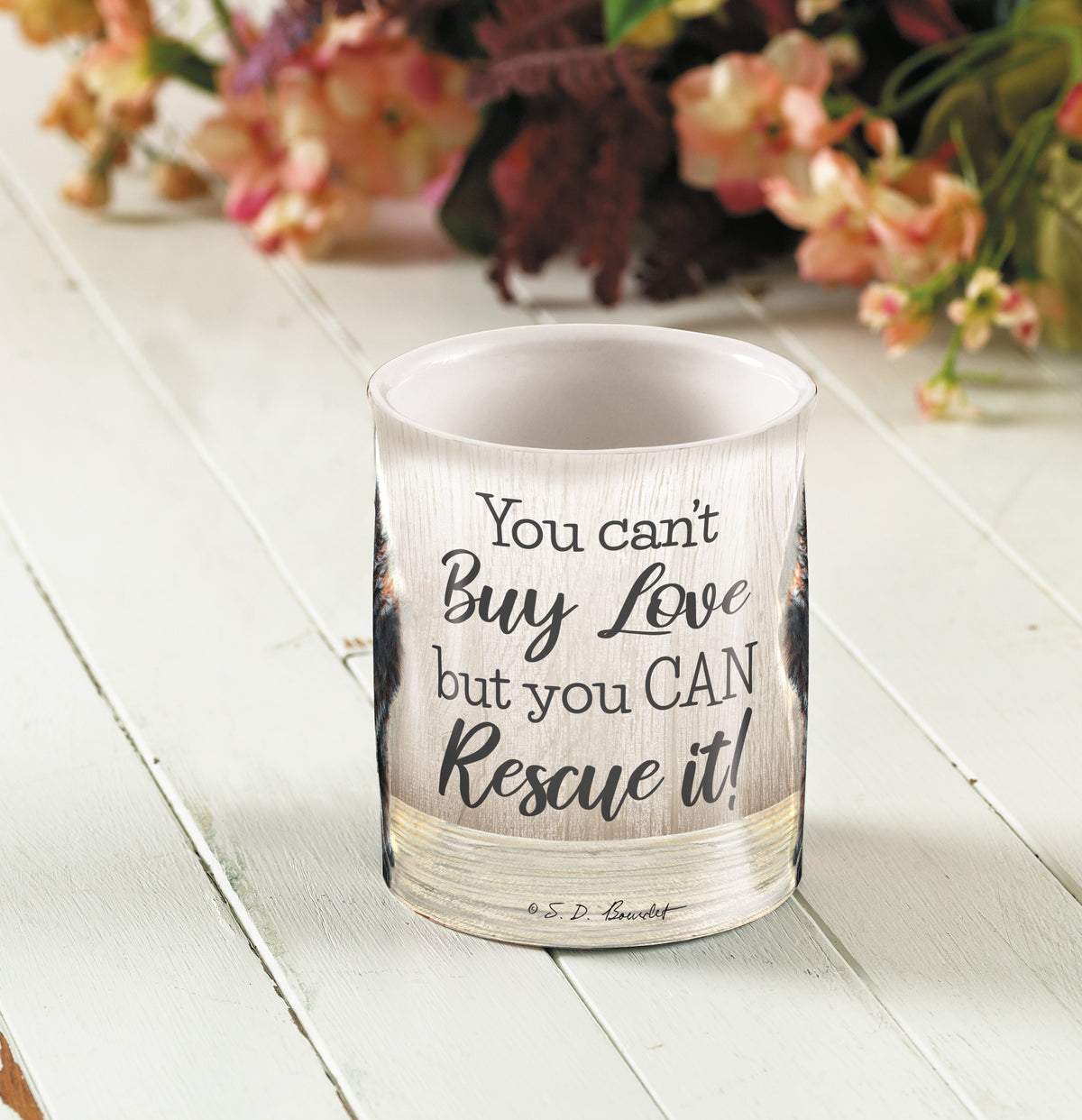 Rescue Love-Cat - Sculpted Mug