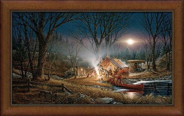 Campfire Tales - Museum Canvas