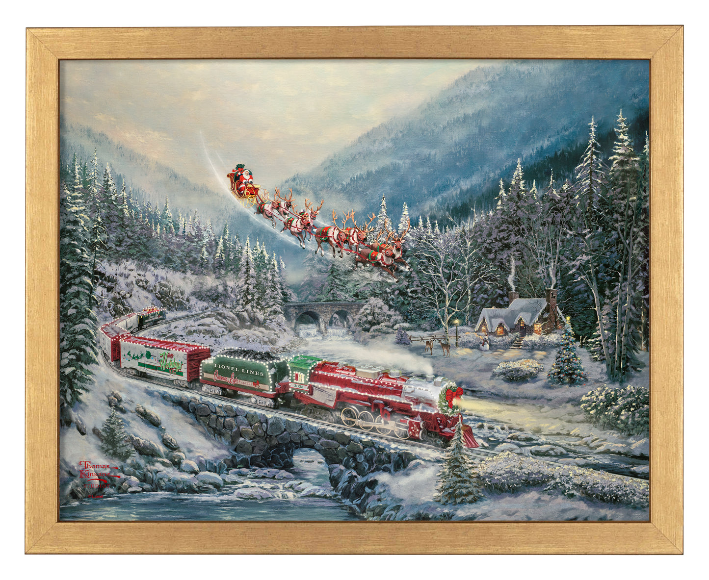 Christmas Light Express - Art Prints