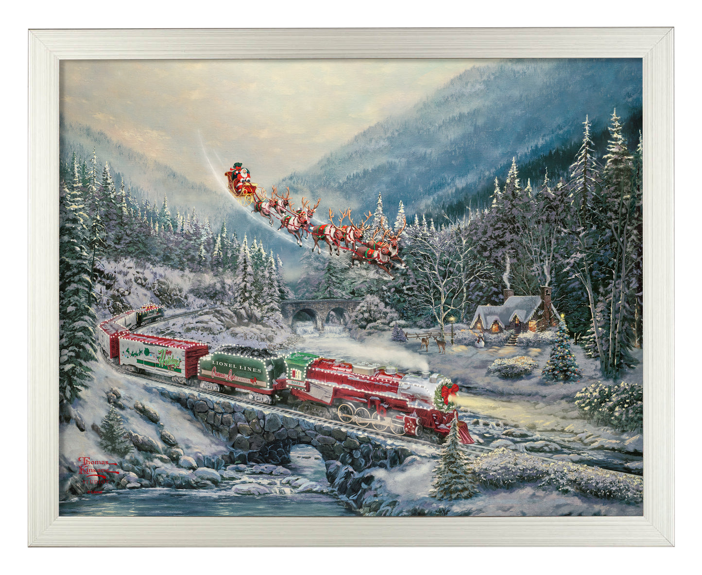 Christmas Light Express - Art Prints