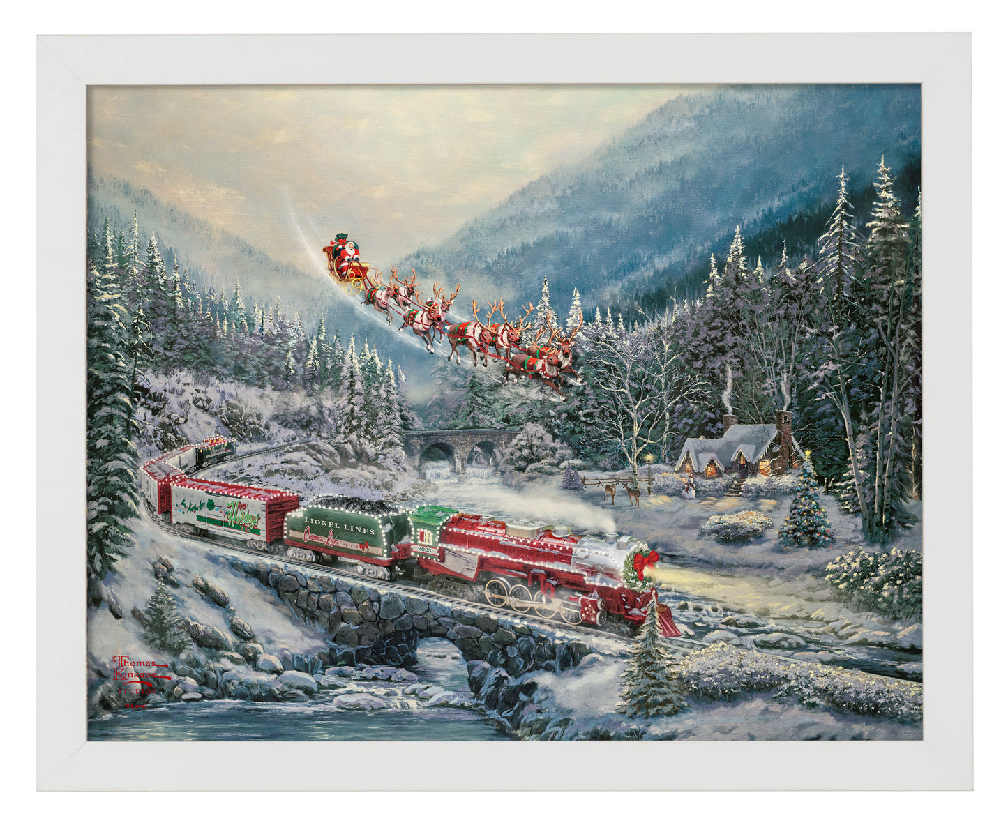 Christmas Light Express - Art Prints