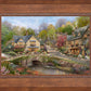 Summer in Cobblestone Village - Limited Edition Canvas