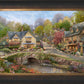 Summer in Cobblestone Village - Limited Edition Canvas