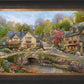 Summer in Cobblestone Village - Limited Edition Canvas