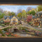 Summer in Cobblestone Village - Limited Edition Canvas