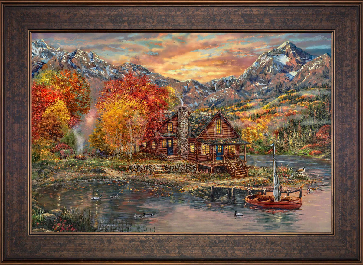 A Perfect Fall Day - Limited Edition Canvas