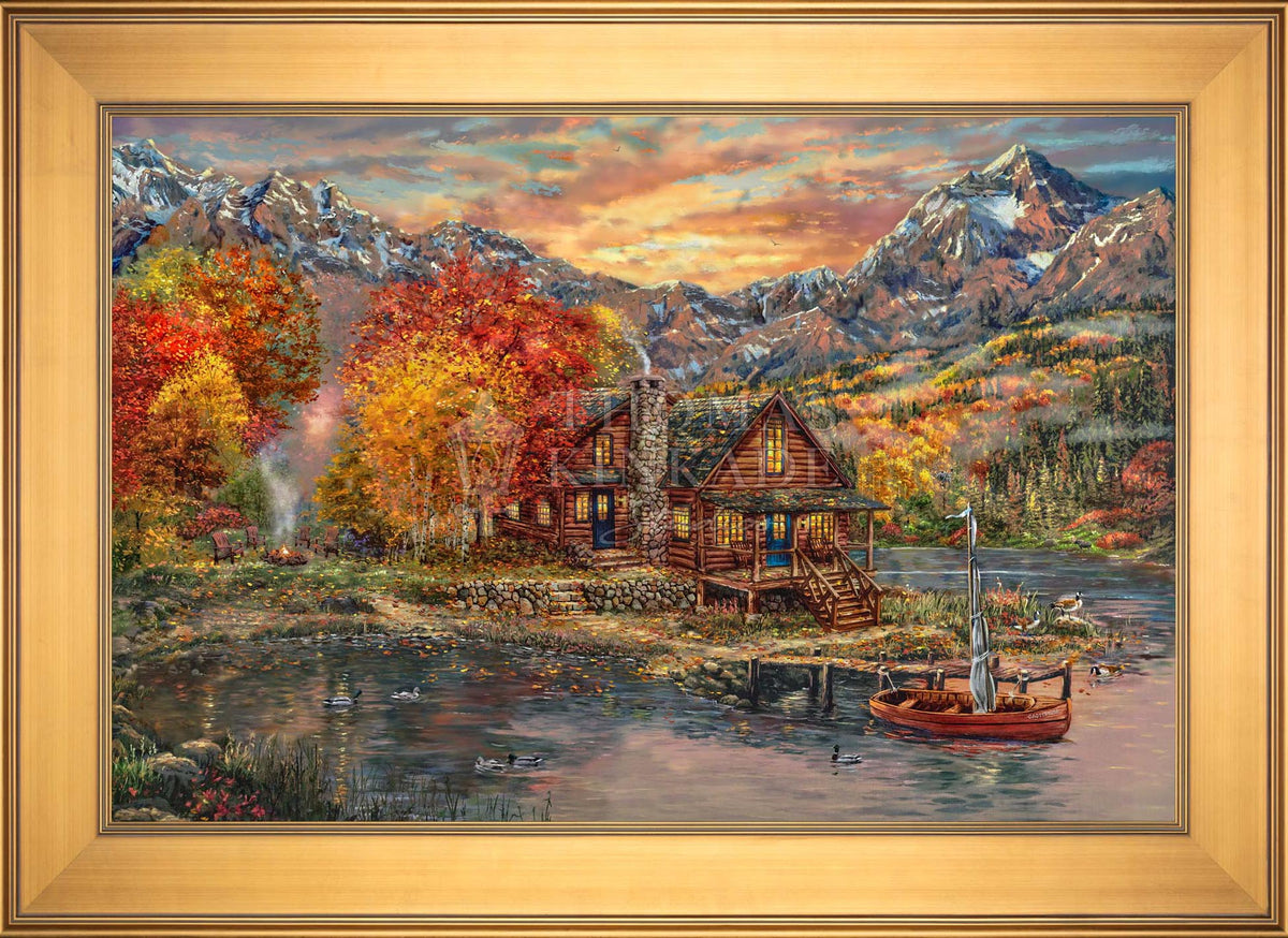 A Perfect Fall Day - Limited Edition Canvas