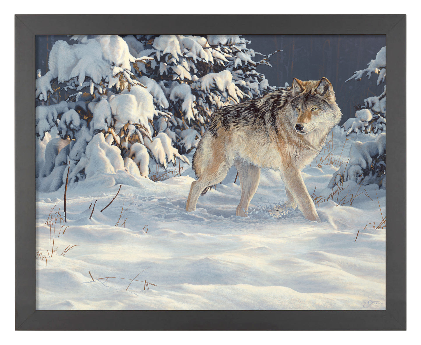 Winter Stroll - Art Prints