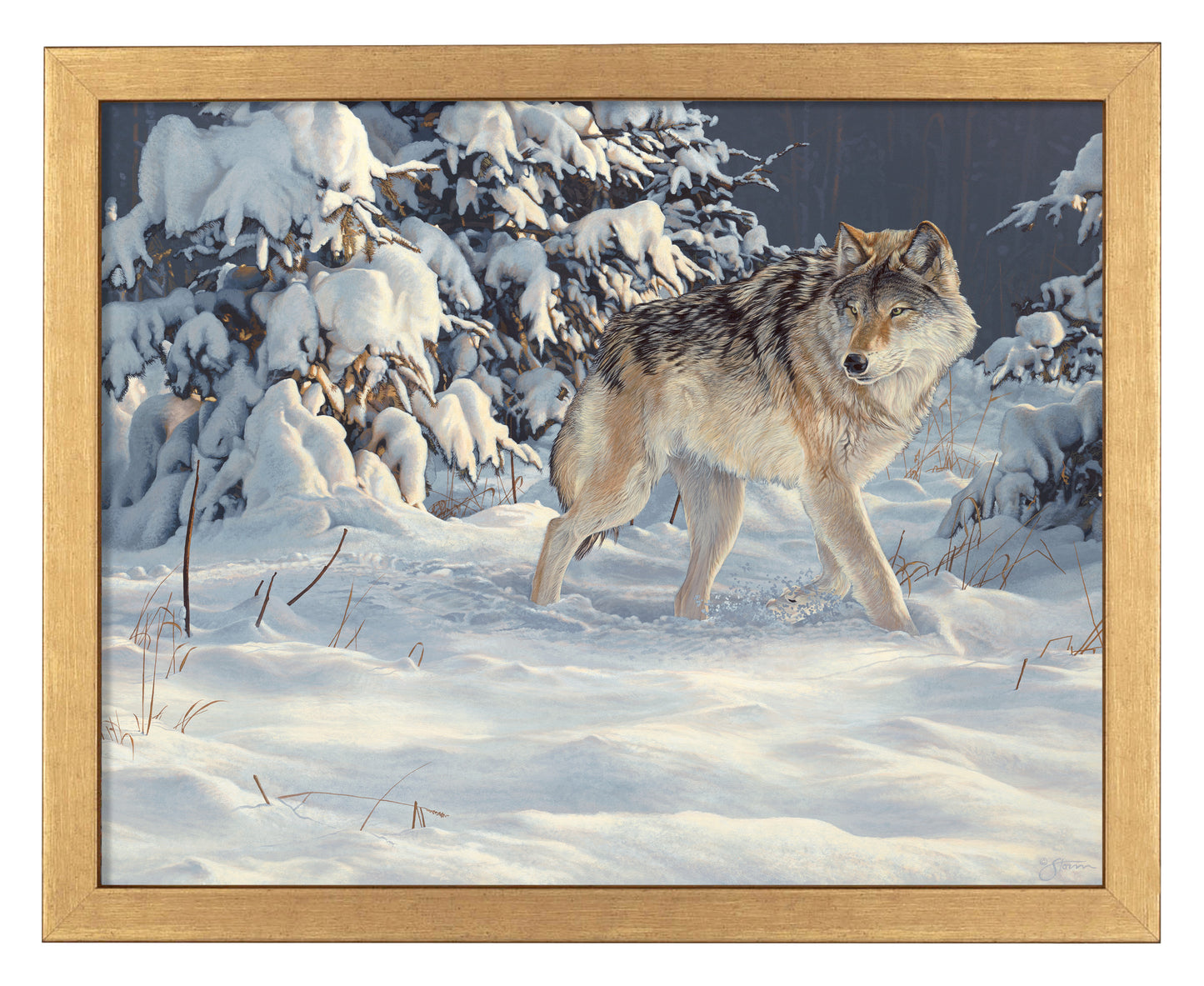 Winter Stroll - Art Prints