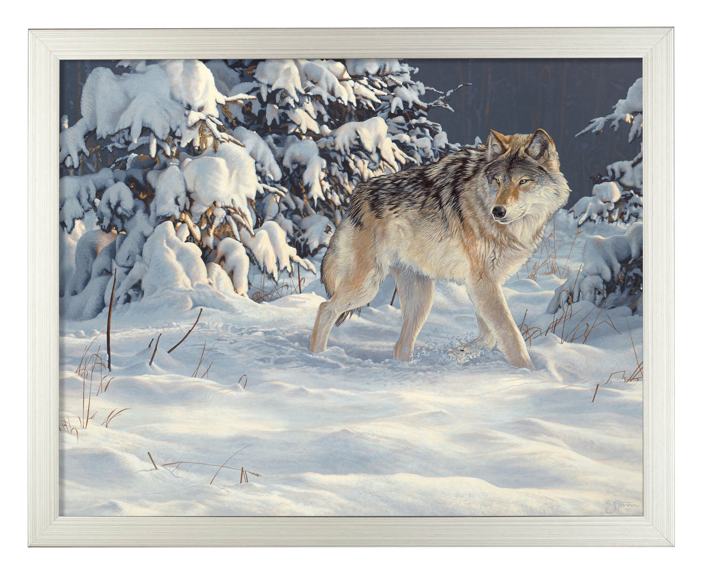 Winter Stroll - Art Prints