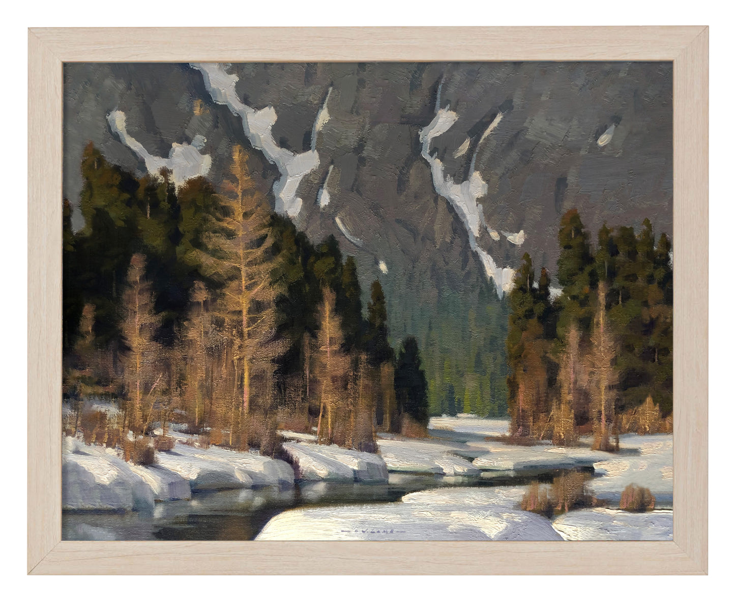 Winter on Gold Creek - Art Prints