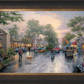 Carmel, Sunset on Ocean Avenue - Limited Edition Canvas