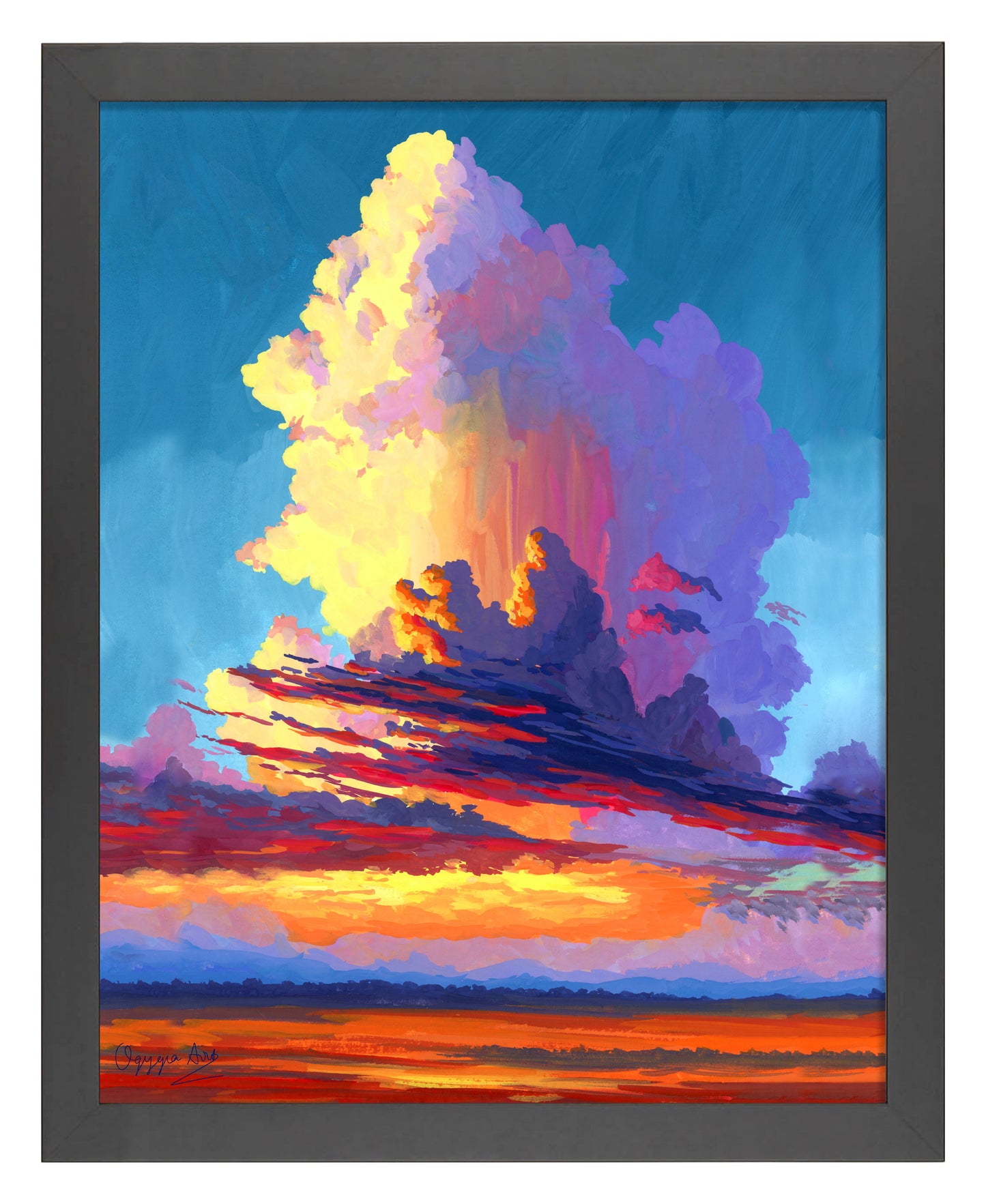 Dramatic Cloud - Art Prints