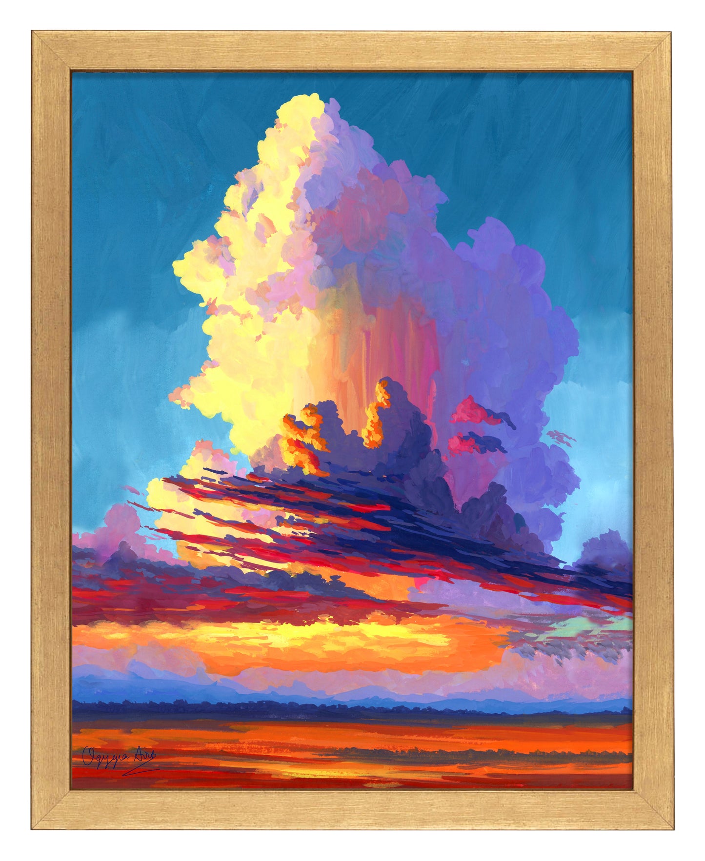Dramatic Cloud - Art Prints