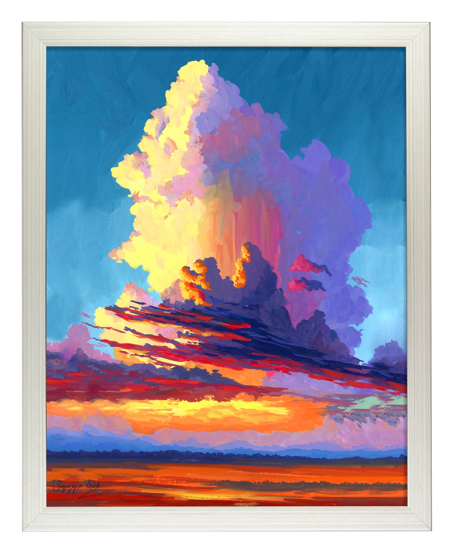 Dramatic Cloud - Art Prints