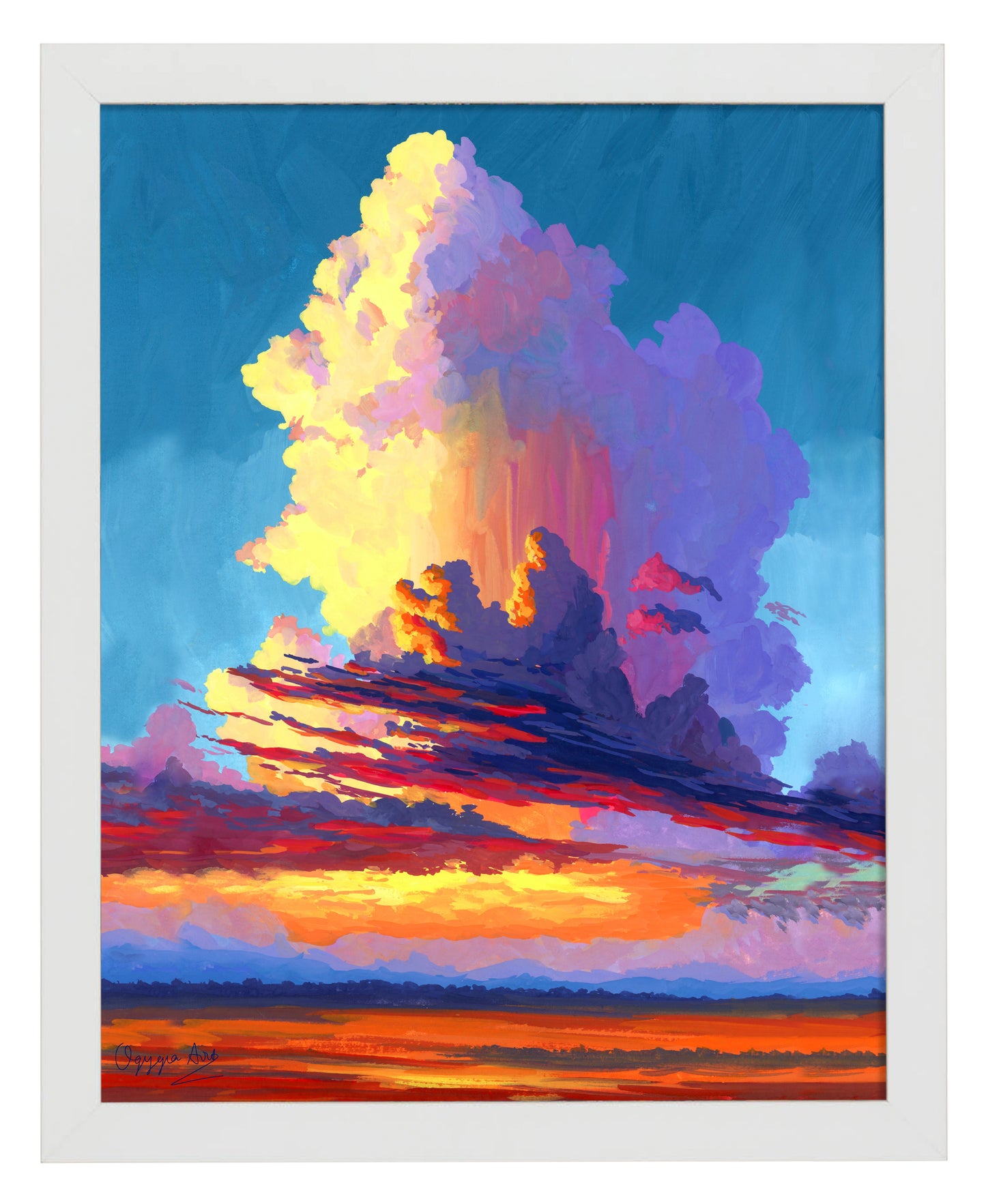 Dramatic Cloud - Art Prints