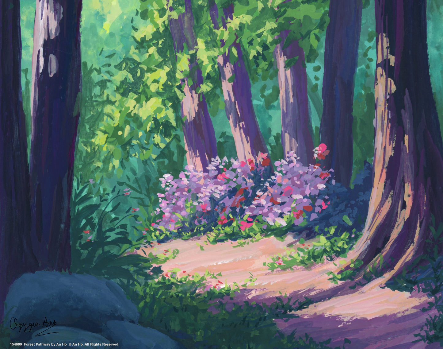 Forest Pathway - Art Prints