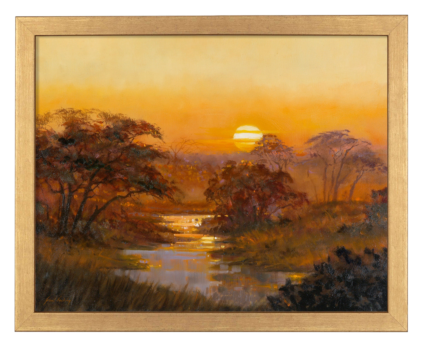 Setting Sun - Art Prints