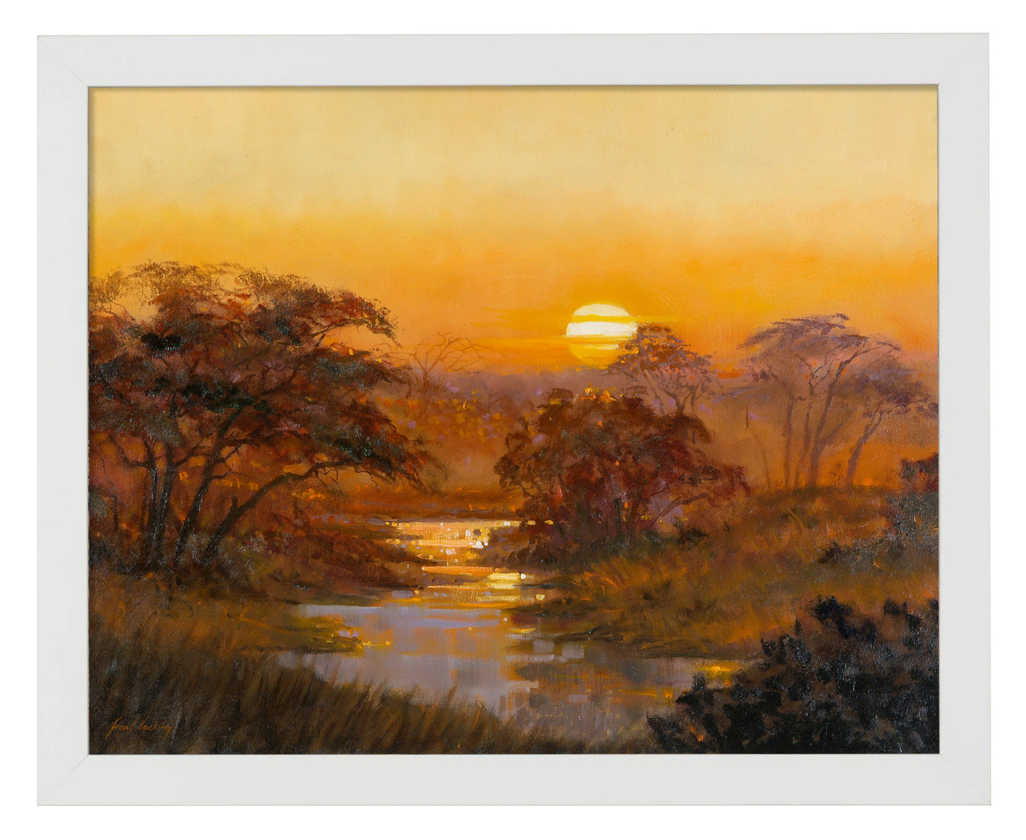 Setting Sun - Art Prints