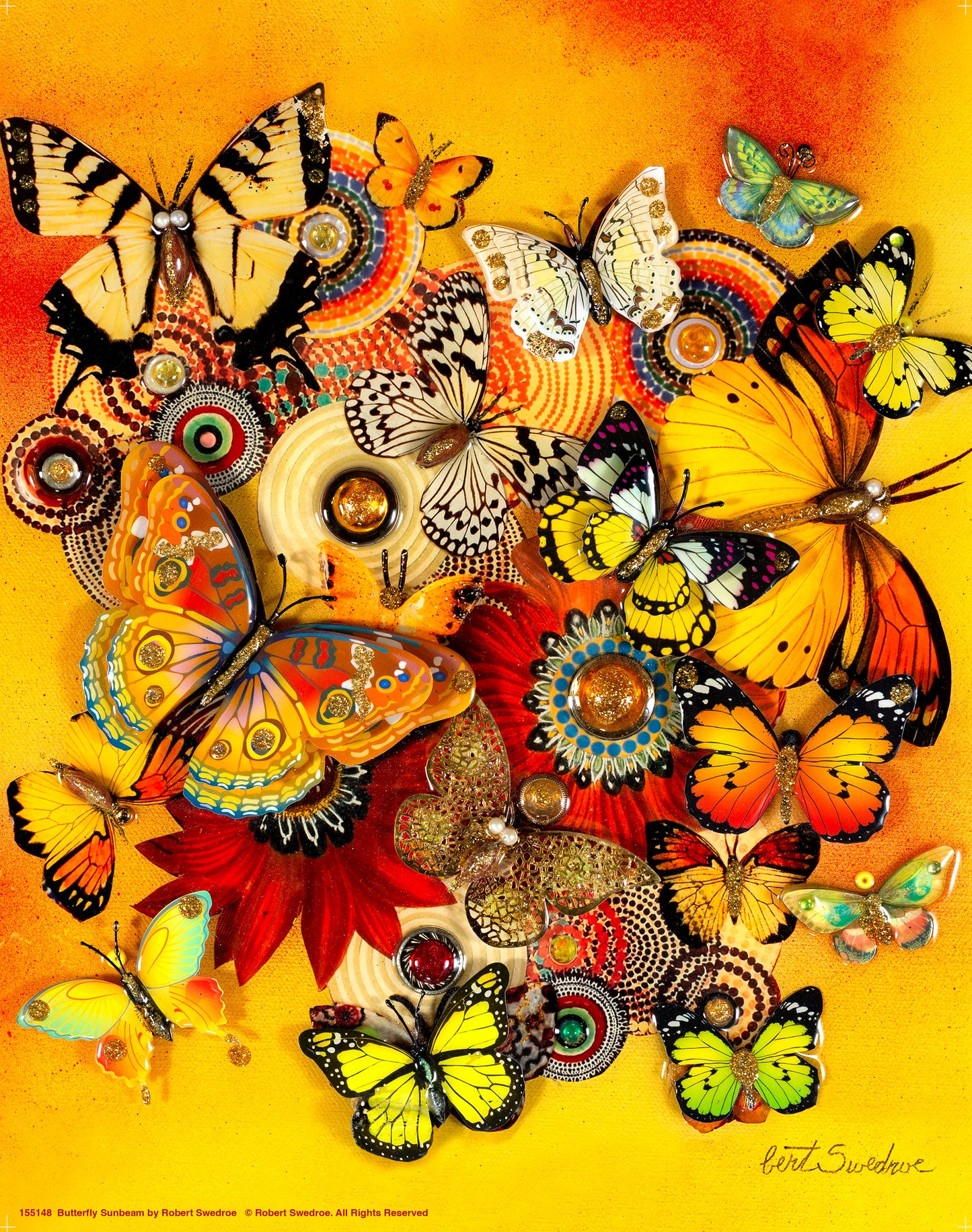 Butterfly Sunbeam - Art Prints