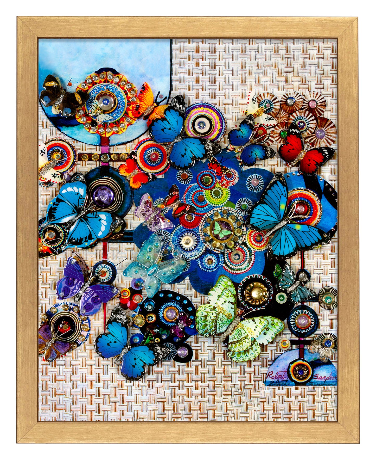 Butterfly Blues - Art Prints