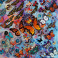 Flight of the Butterflies - 14" x 14" Gallery Wrapped Canvas