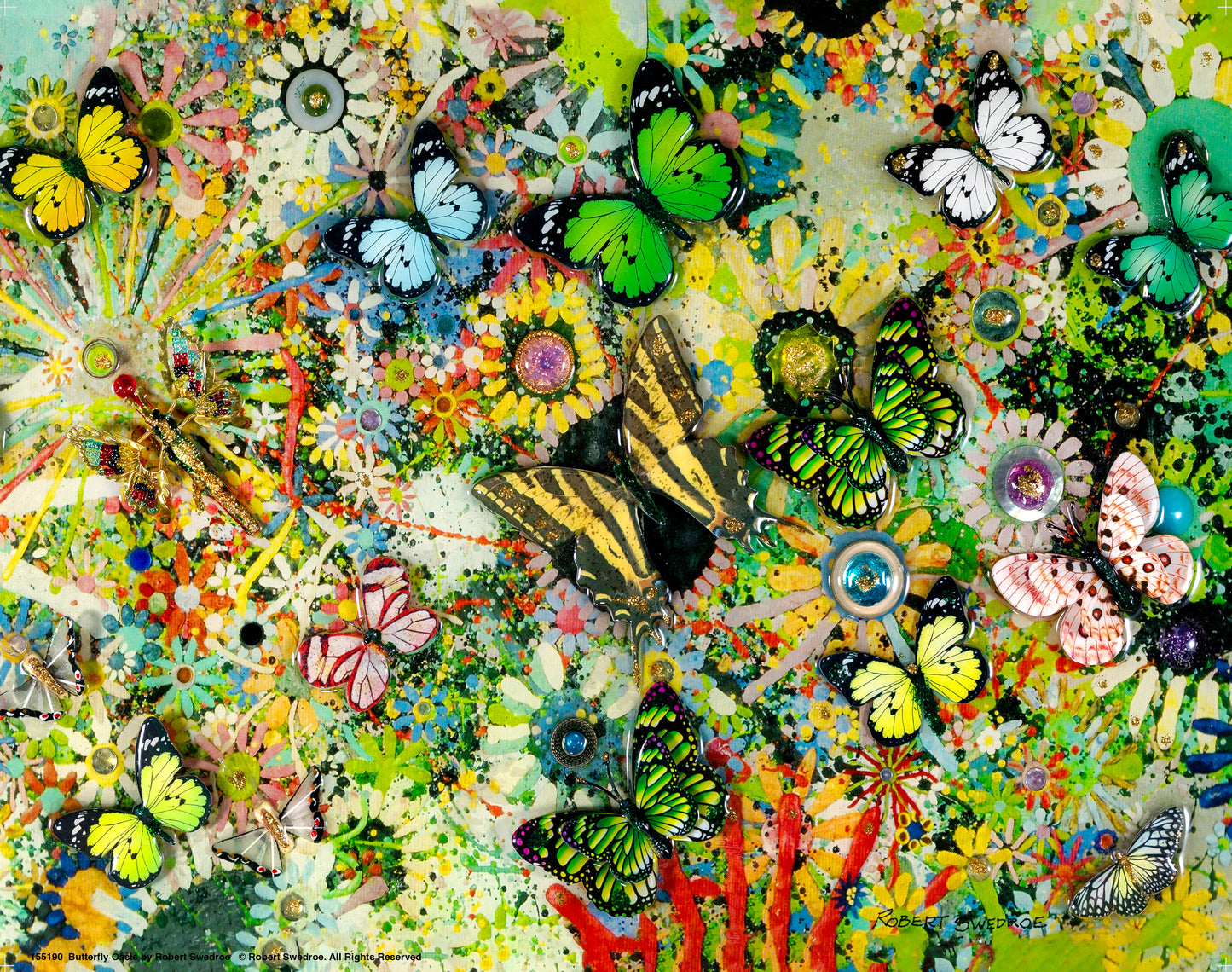 Butterfly Oasis - Art Prints