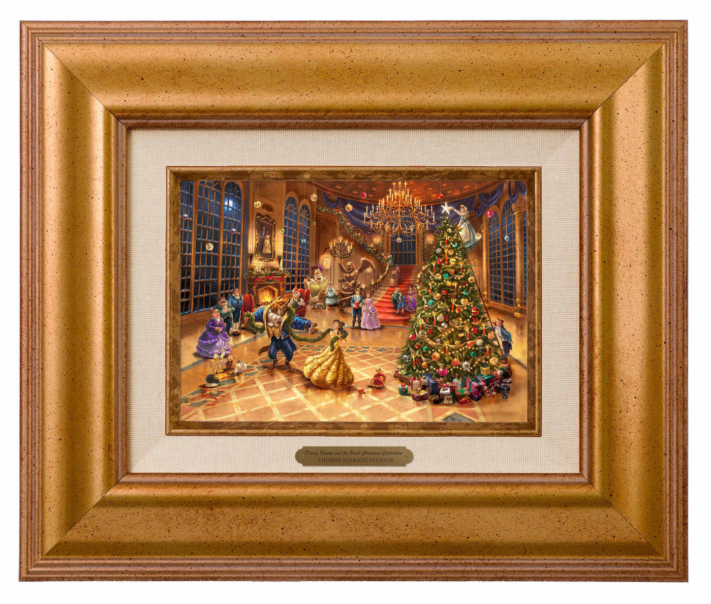 Disney Beauty and the Beast Christmas Celebration - Brushworks