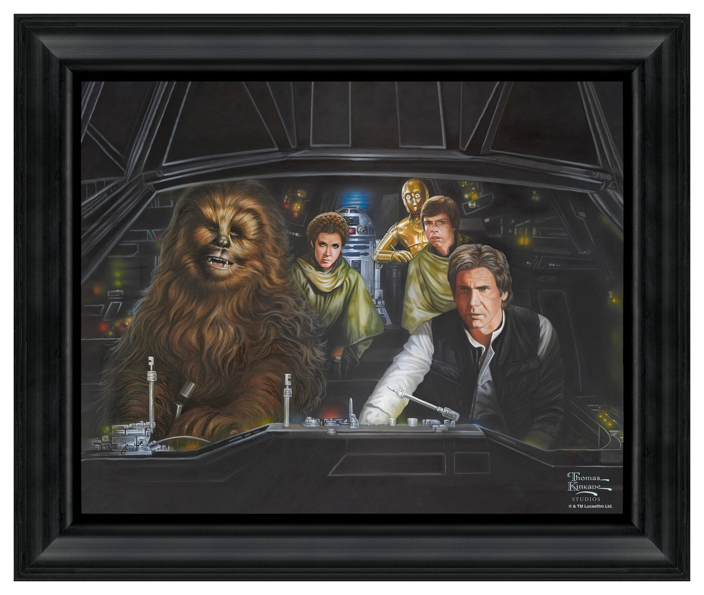 Strike Team - 16" x 20" Brushstroke Vignette