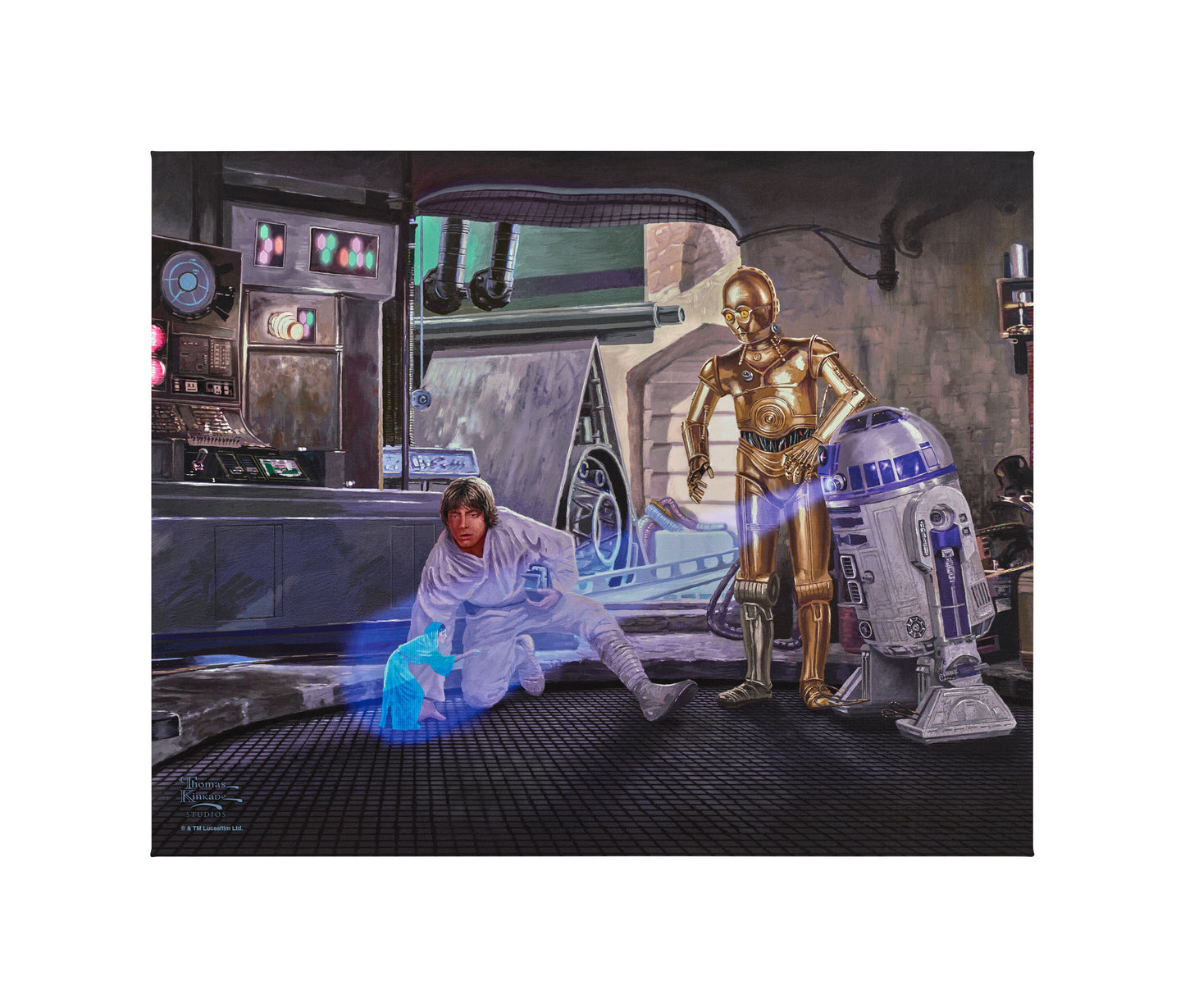 You're My Only Hope - 24" x 30" Gallery Wrapped Canvas