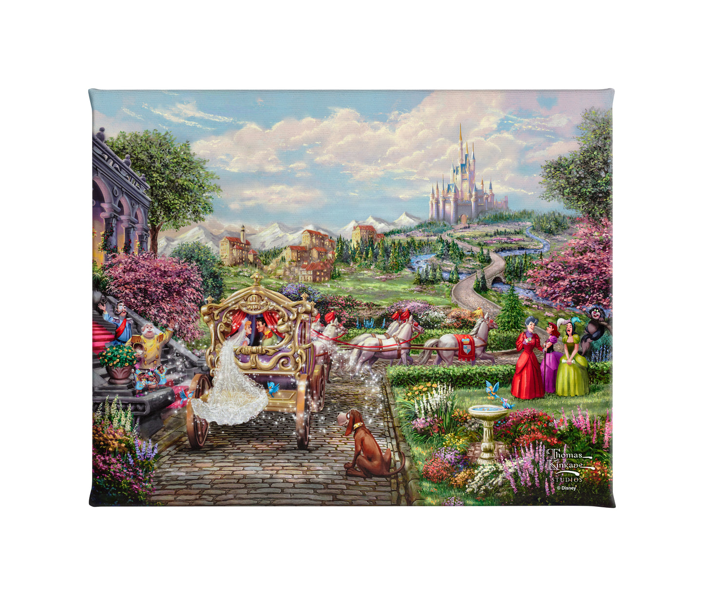 Disney Cinderella Happily Ever After - 8" x 10" Gallery Wrapped Canvas