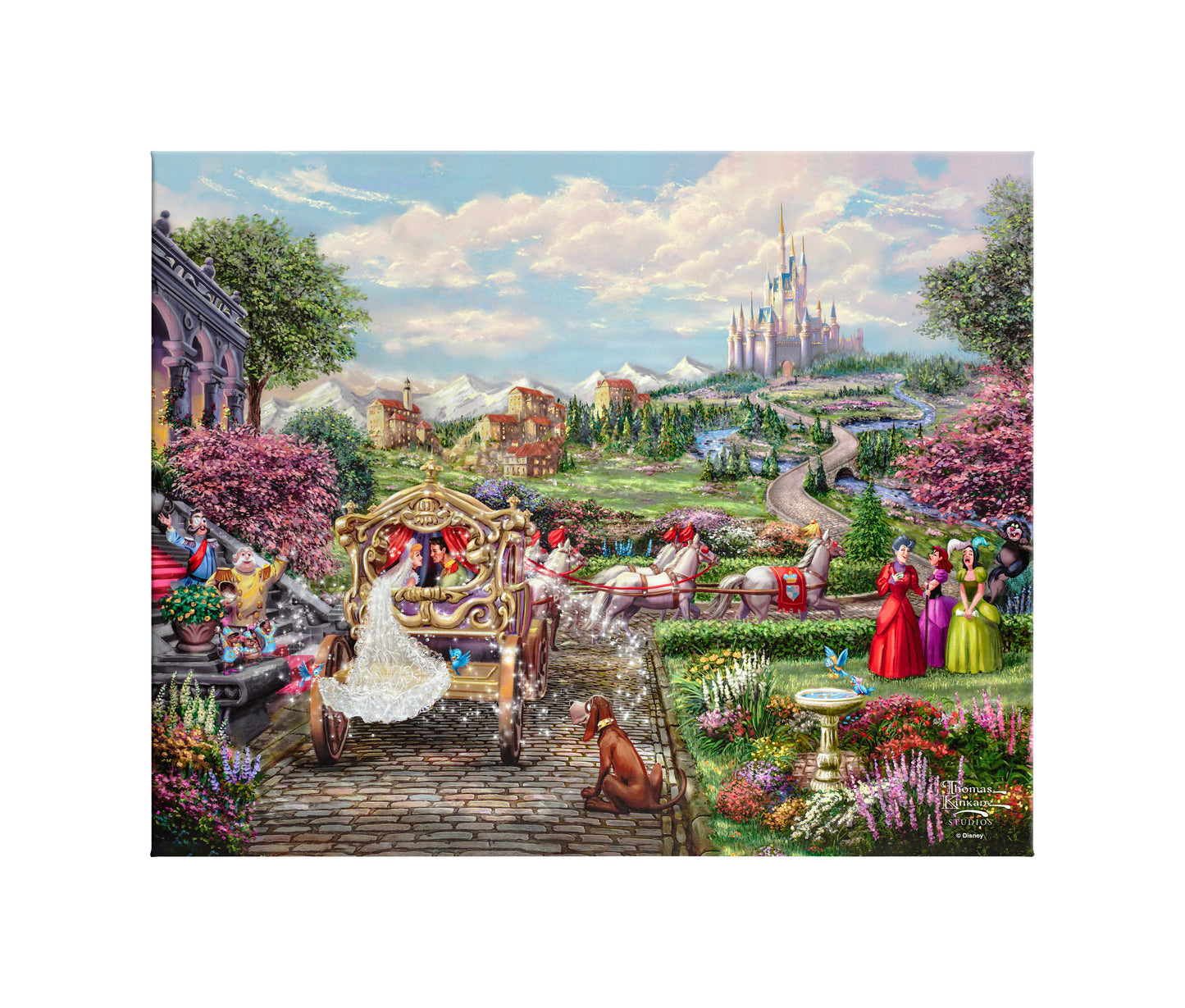 Disney Cinderella Happily Ever After - 24" x 30" Gallery Wrapped Canvas