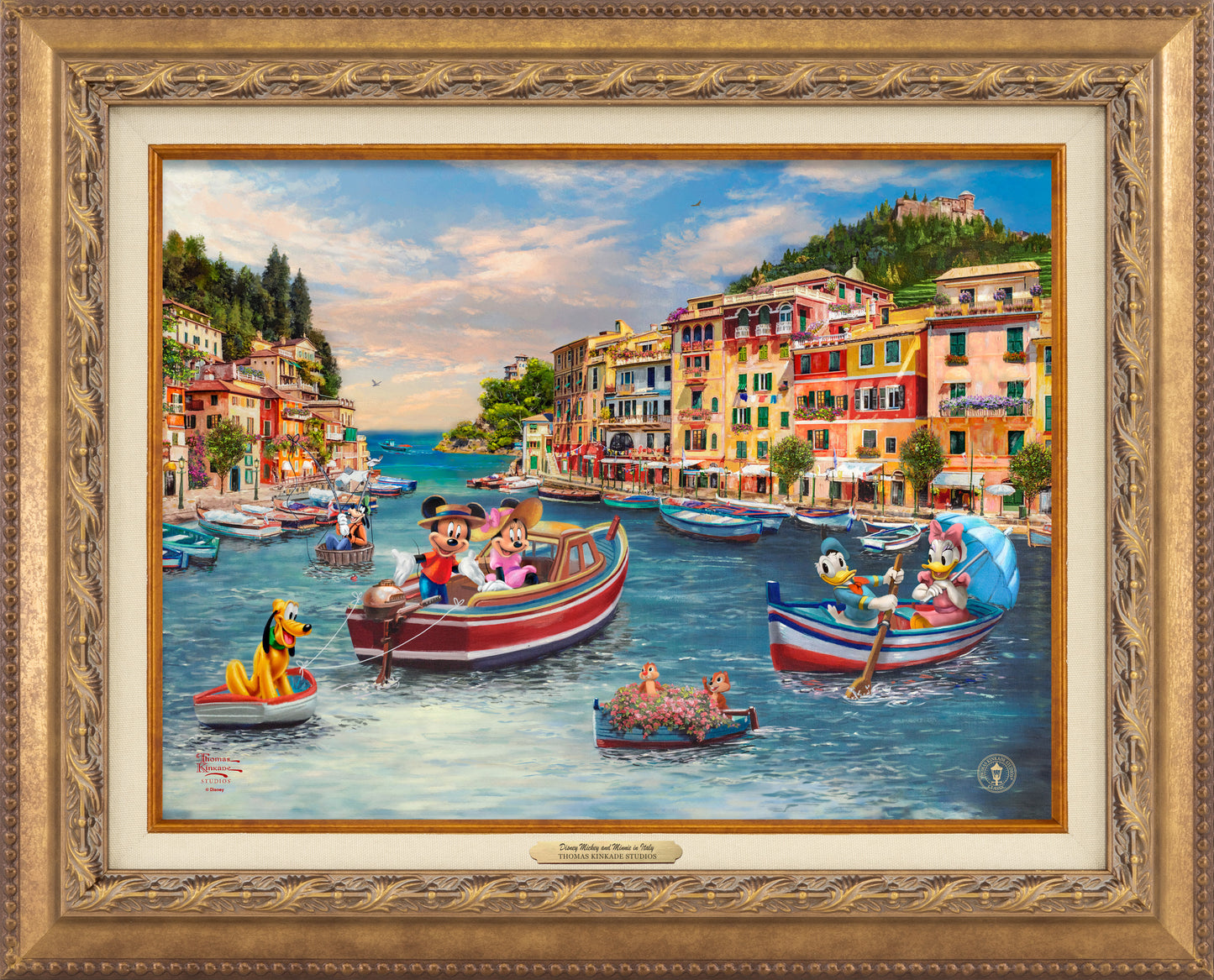 Disney Mickey and Minnie in Italy - Canvas Classics