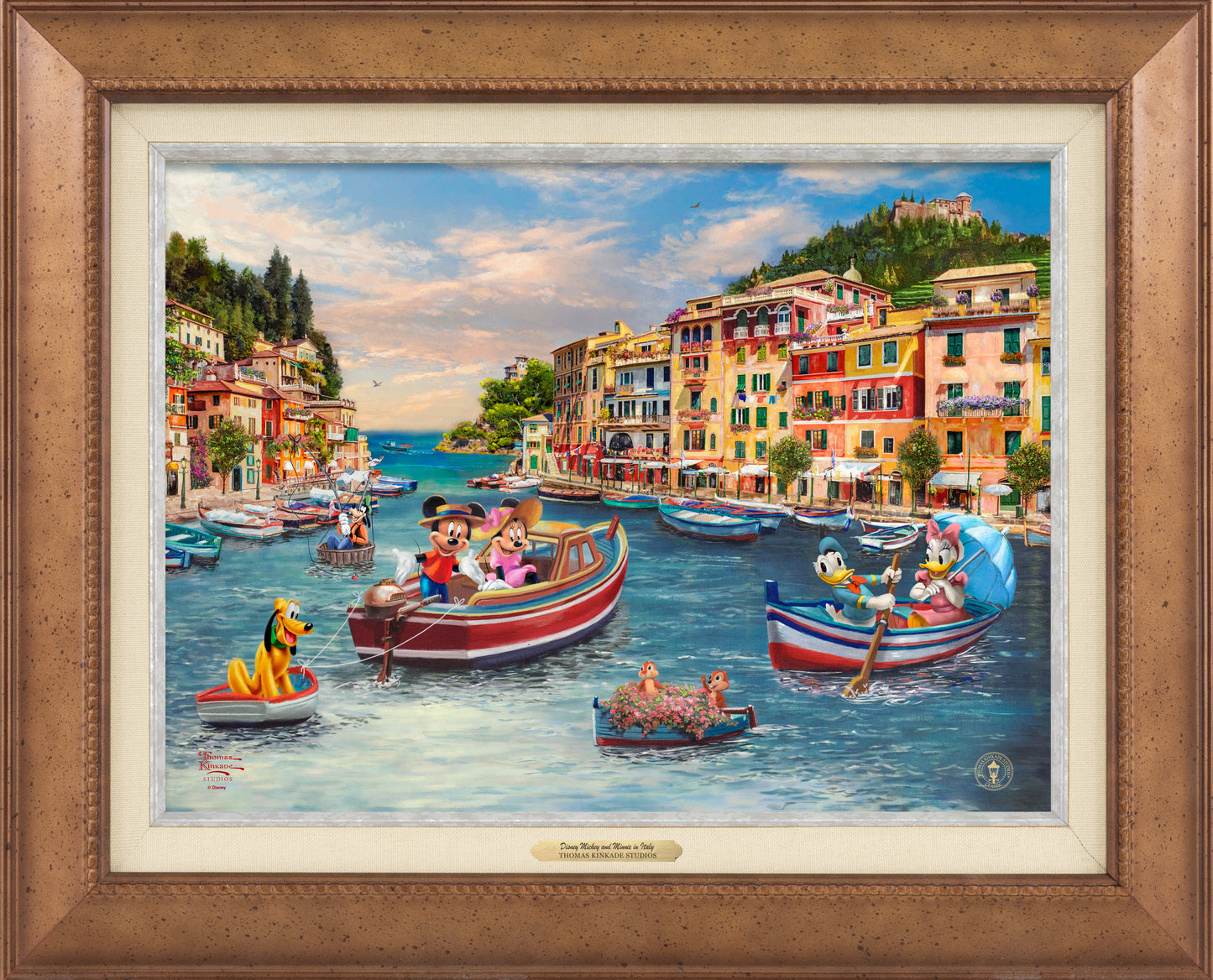 Disney Mickey and Minnie in Italy - Canvas Classics