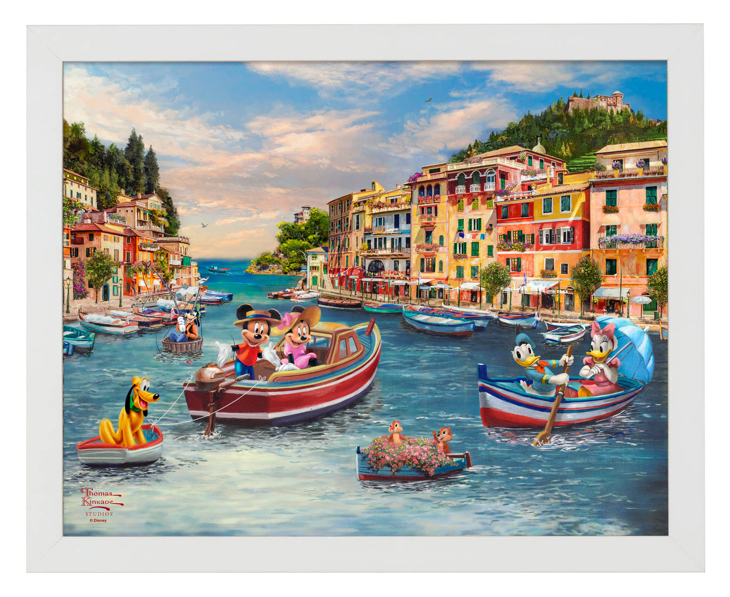 Disney Mickey and Minnie in Italy - Art Prints