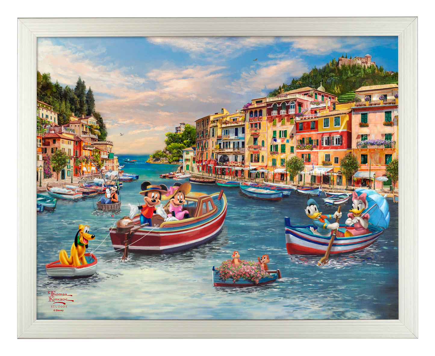 Disney Mickey and Minnie in Italy - Art Prints