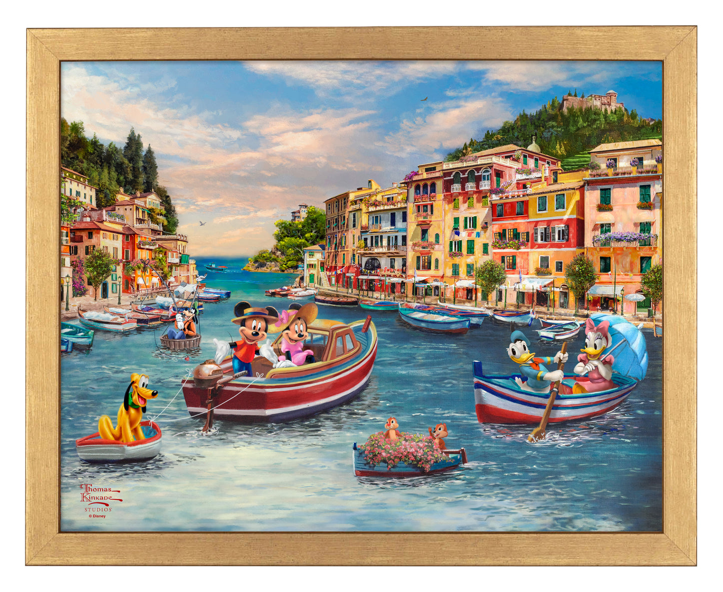 Disney Mickey and Minnie in Italy - Art Prints