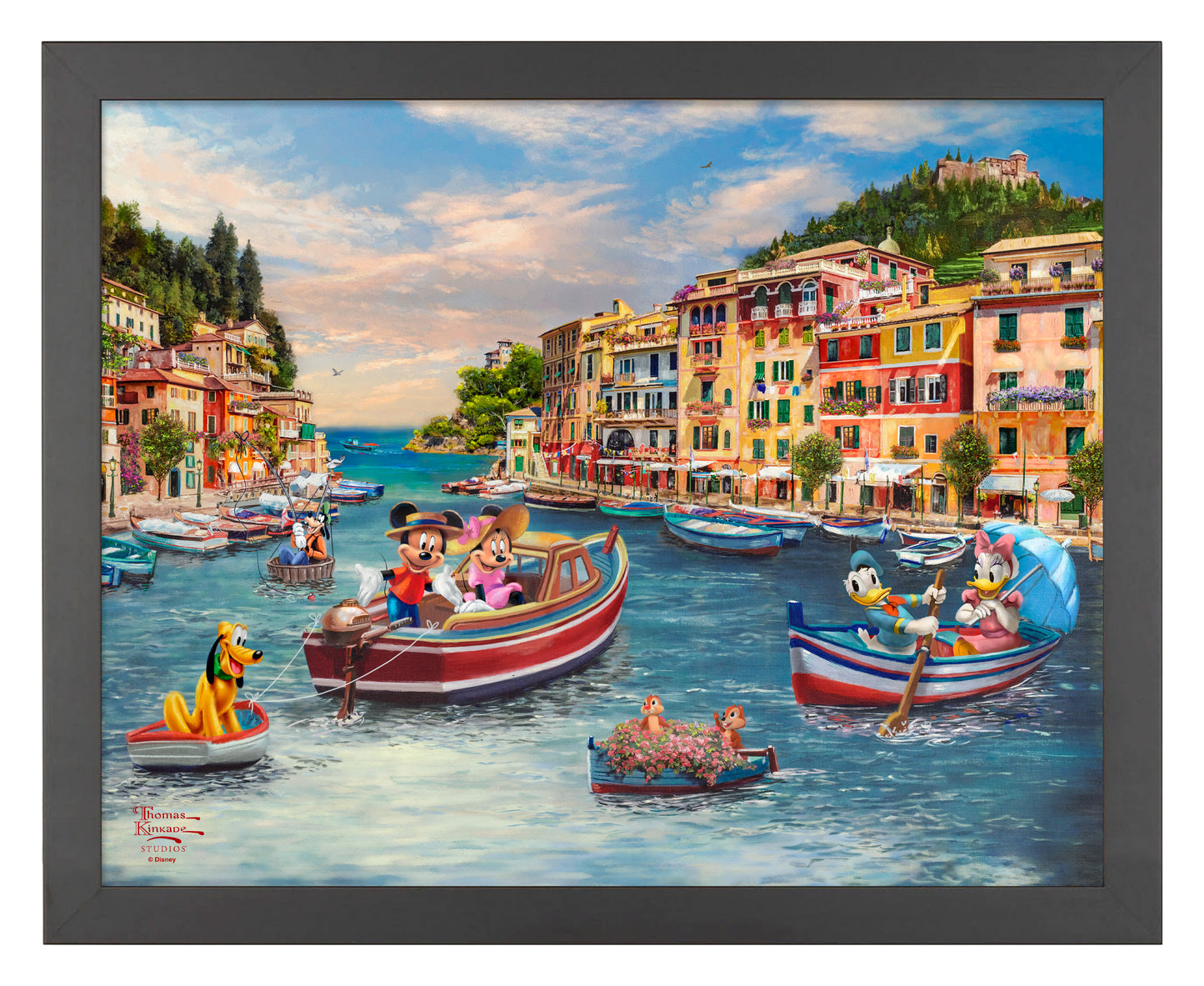 Disney Mickey and Minnie in Italy - Art Prints