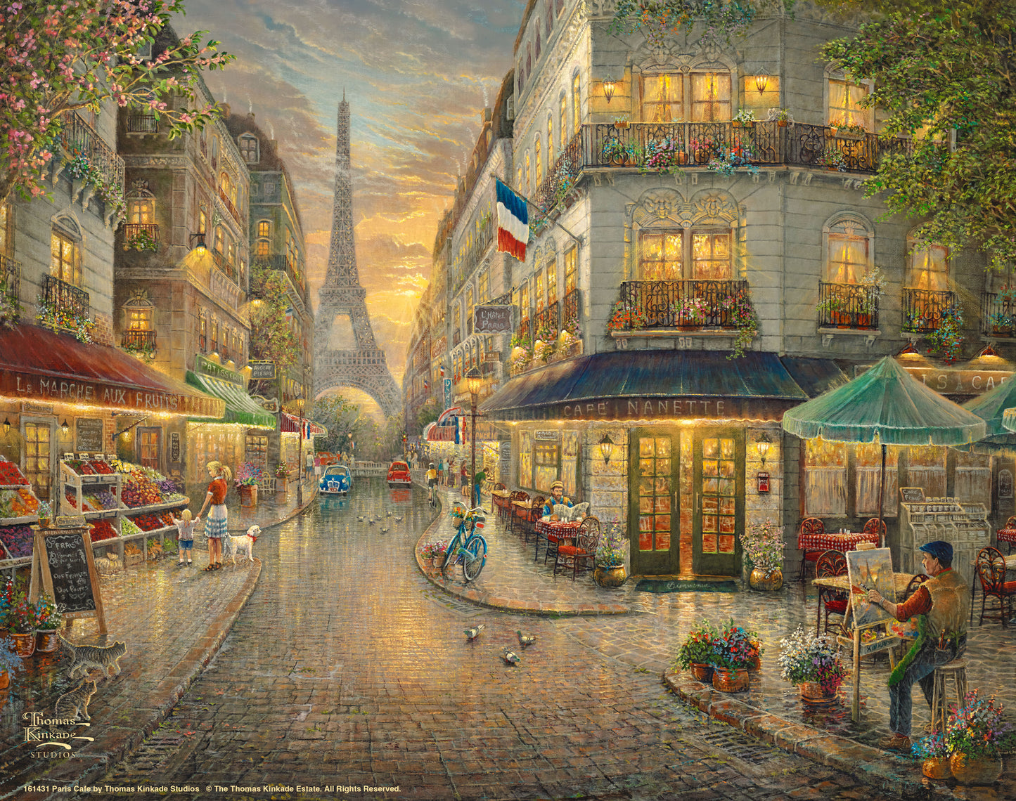Paris Cafe - Art Prints