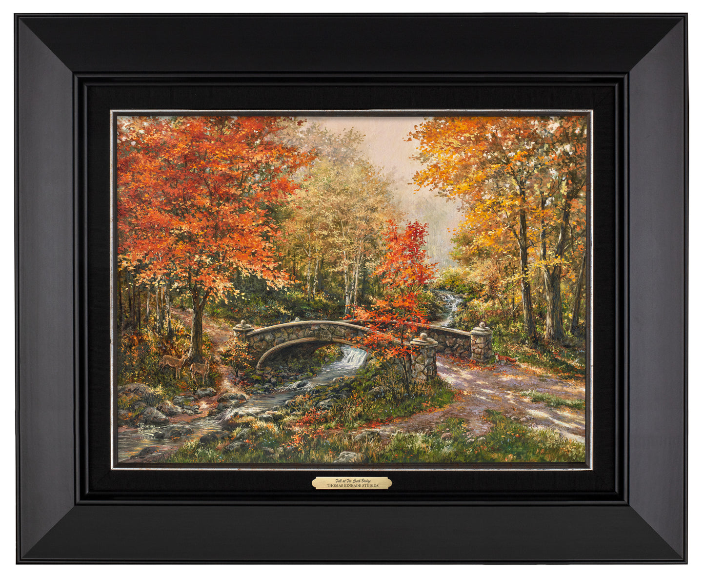 Fall at Fox Creek Bridge - Canvas Classics