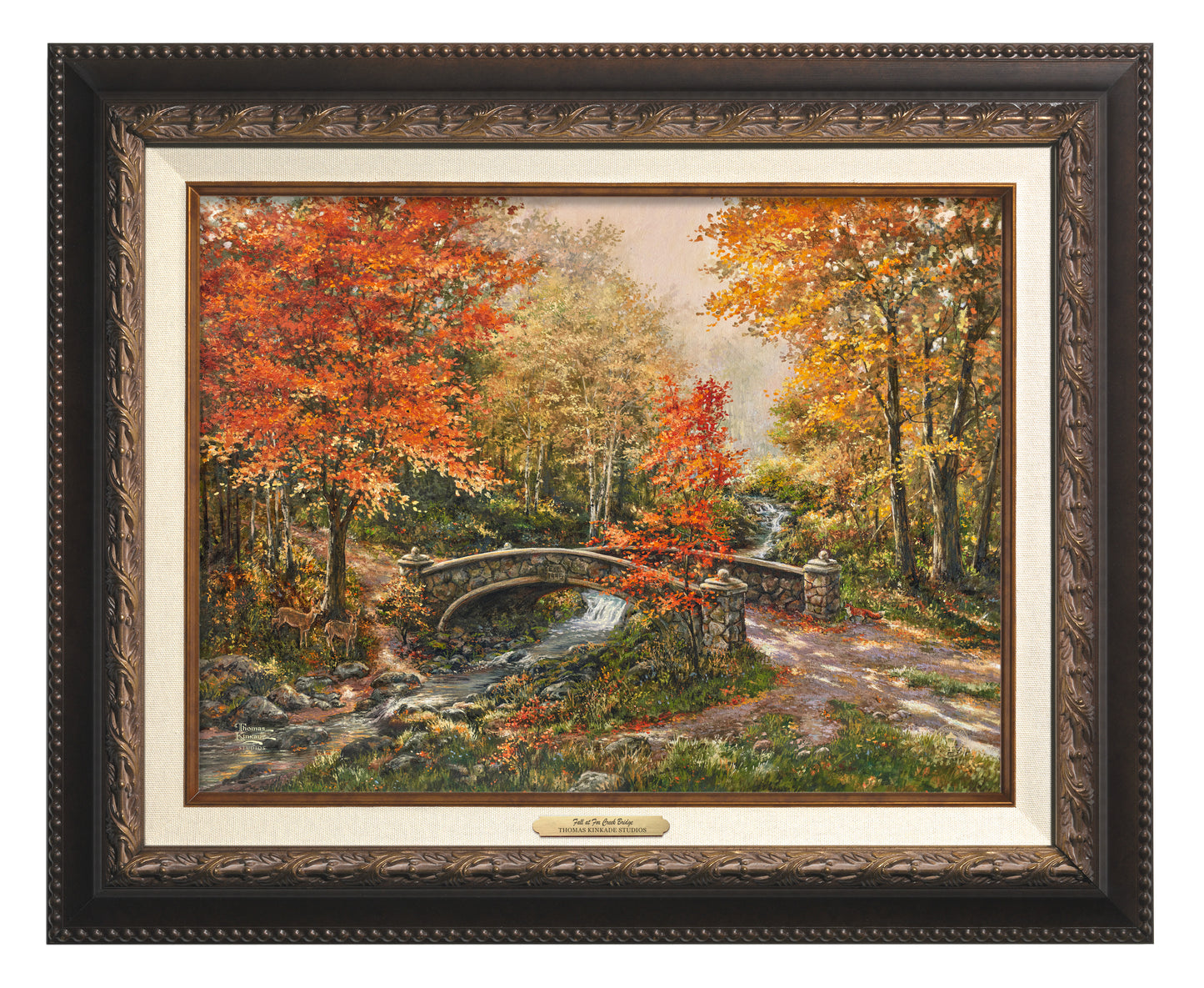 Fall at Fox Creek Bridge - Canvas Classics