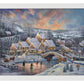 Christmas at Lamplight Village - Art Prints