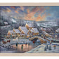 Christmas at Lamplight Village - Art Prints