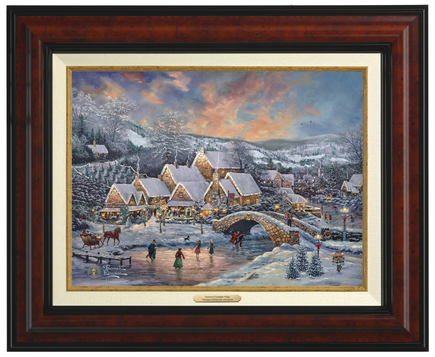 Christmas at Lamplight Village - Canvas Classics